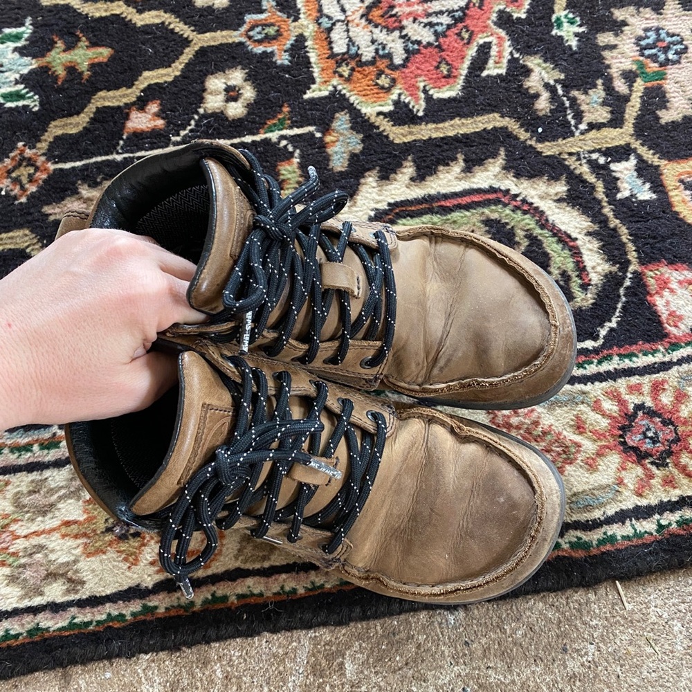 Lems Women’s Boulder Boot Lace Up Brown - Picture 2 of 4
